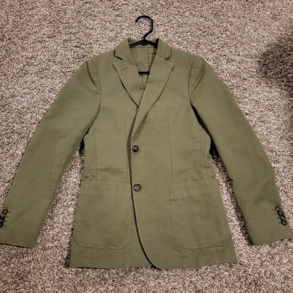 Officine Générale military green blazer